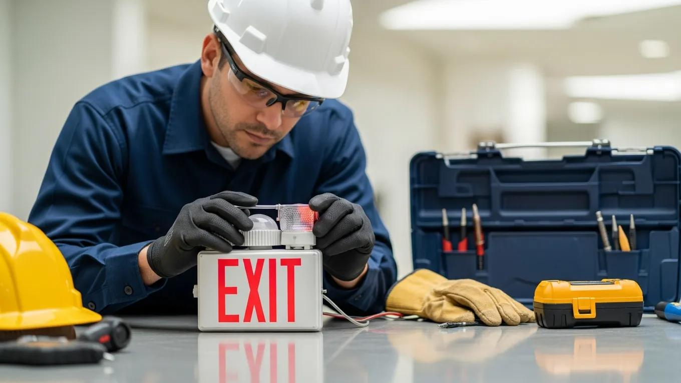 How Exit Light Testing Ensures Safety Compliance in Logan