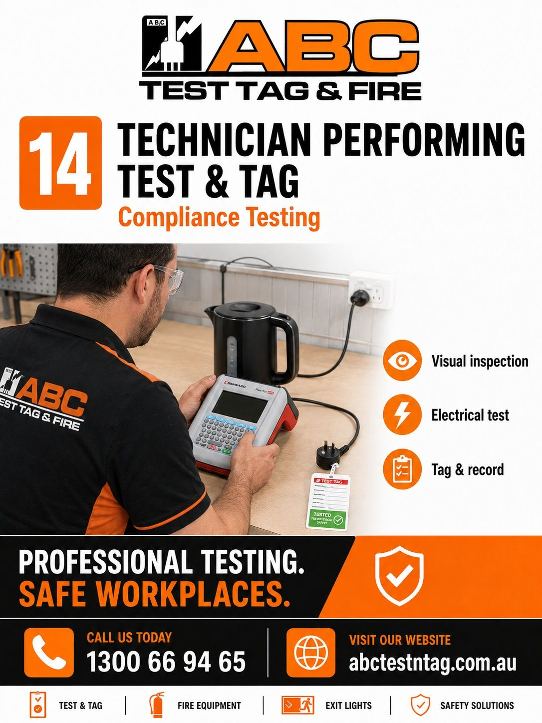 Tarragindi Workplace Safety Compliance: Test and Tag, Fire Testing and 40% Bundled Savings